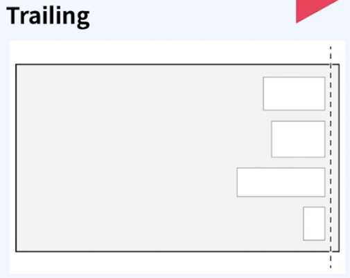 alignmentTrailing